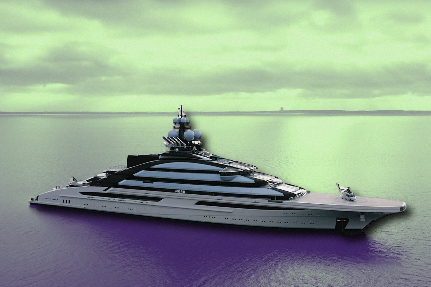 $730 Million Russian ‘Supervillain’ Superyacht Is Like Something Out Of A Bond Movie